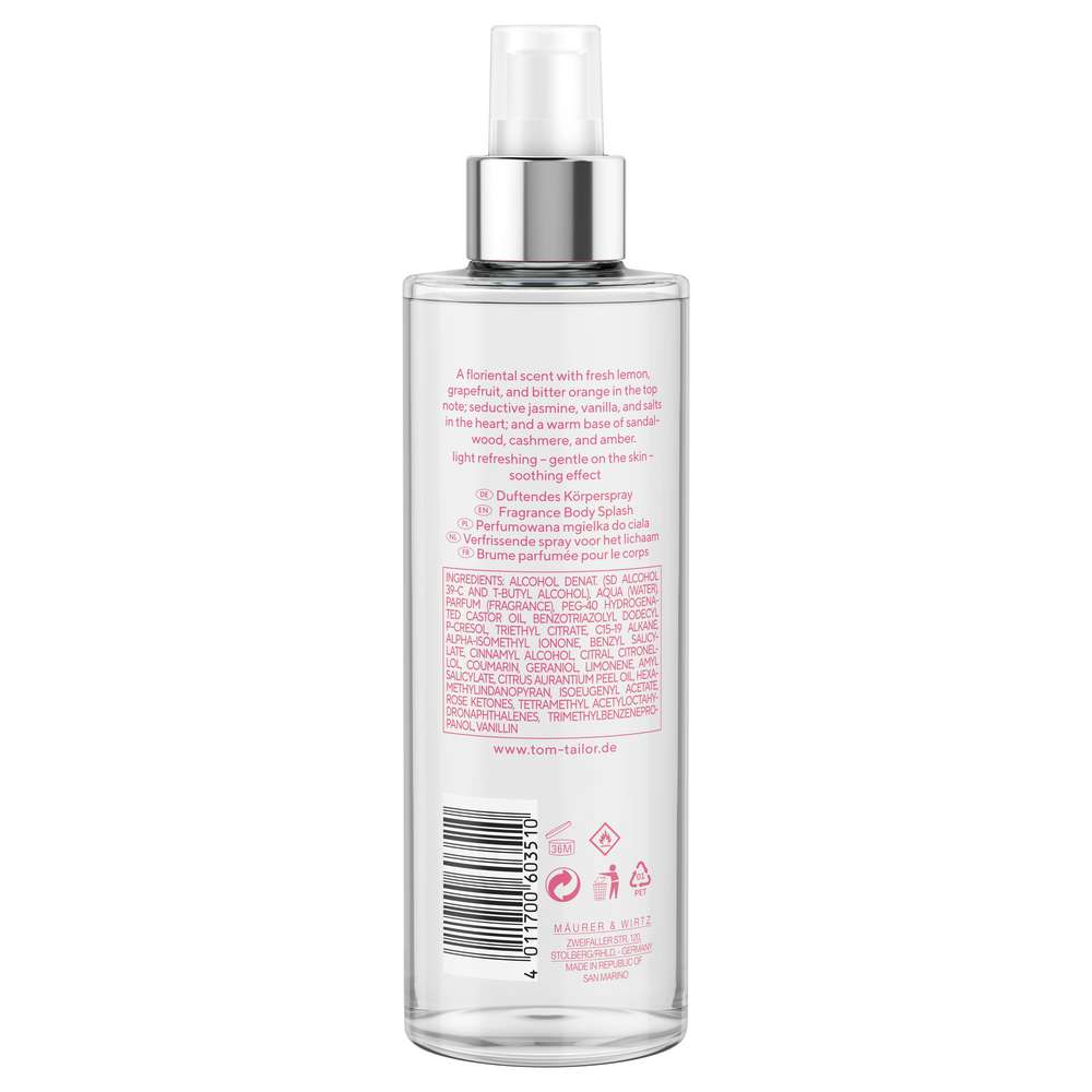 Produktabbildung Tom Tailor Bodymist Happy To Be, Floriental
