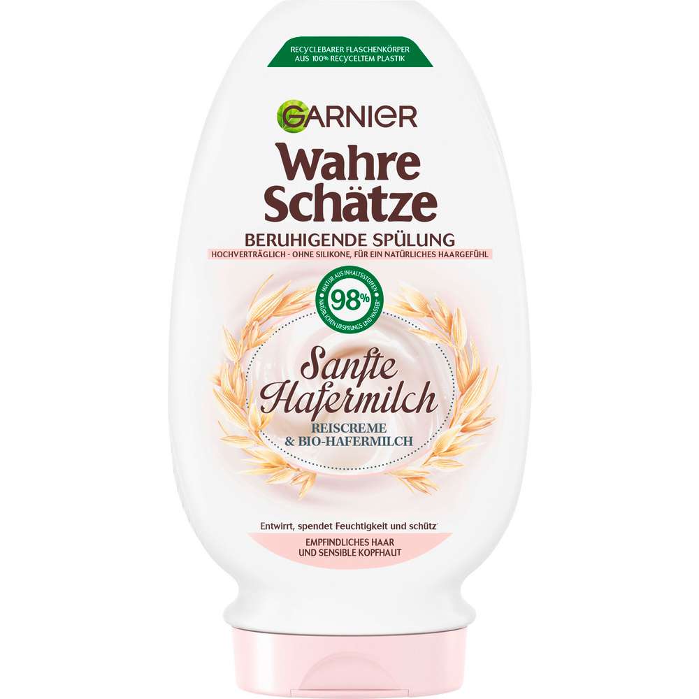 Produktabbildung Garnier Haarspülung Wahre Schätze, Hafermilch