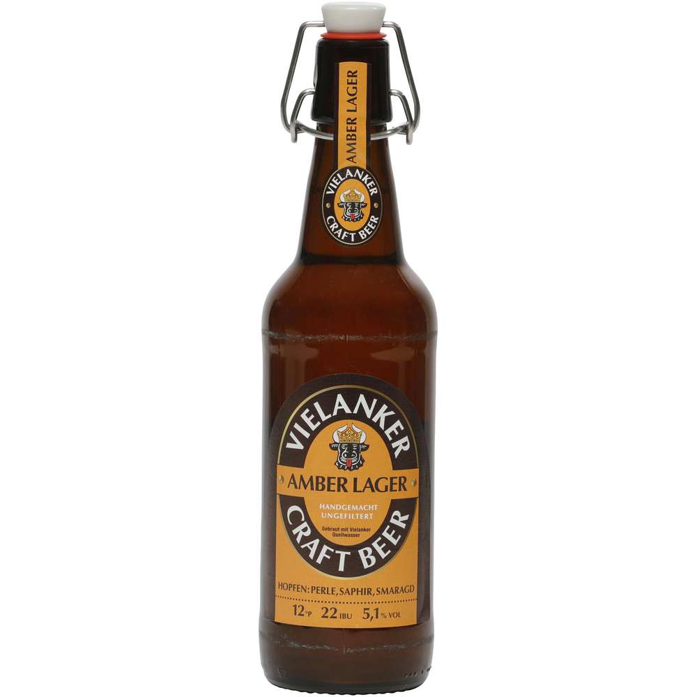 Produktabbildung Vielanker Craft Beer Amber Lager, 5,1 %