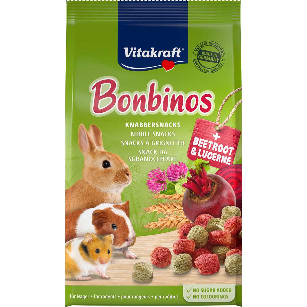 Produktabbildung Vitakraft Nager Bonbinos, Luzerne/Rote Bete
