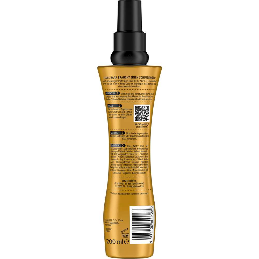 Produktabbildung Schwarzkopf got2b Hitzeschutz Spray