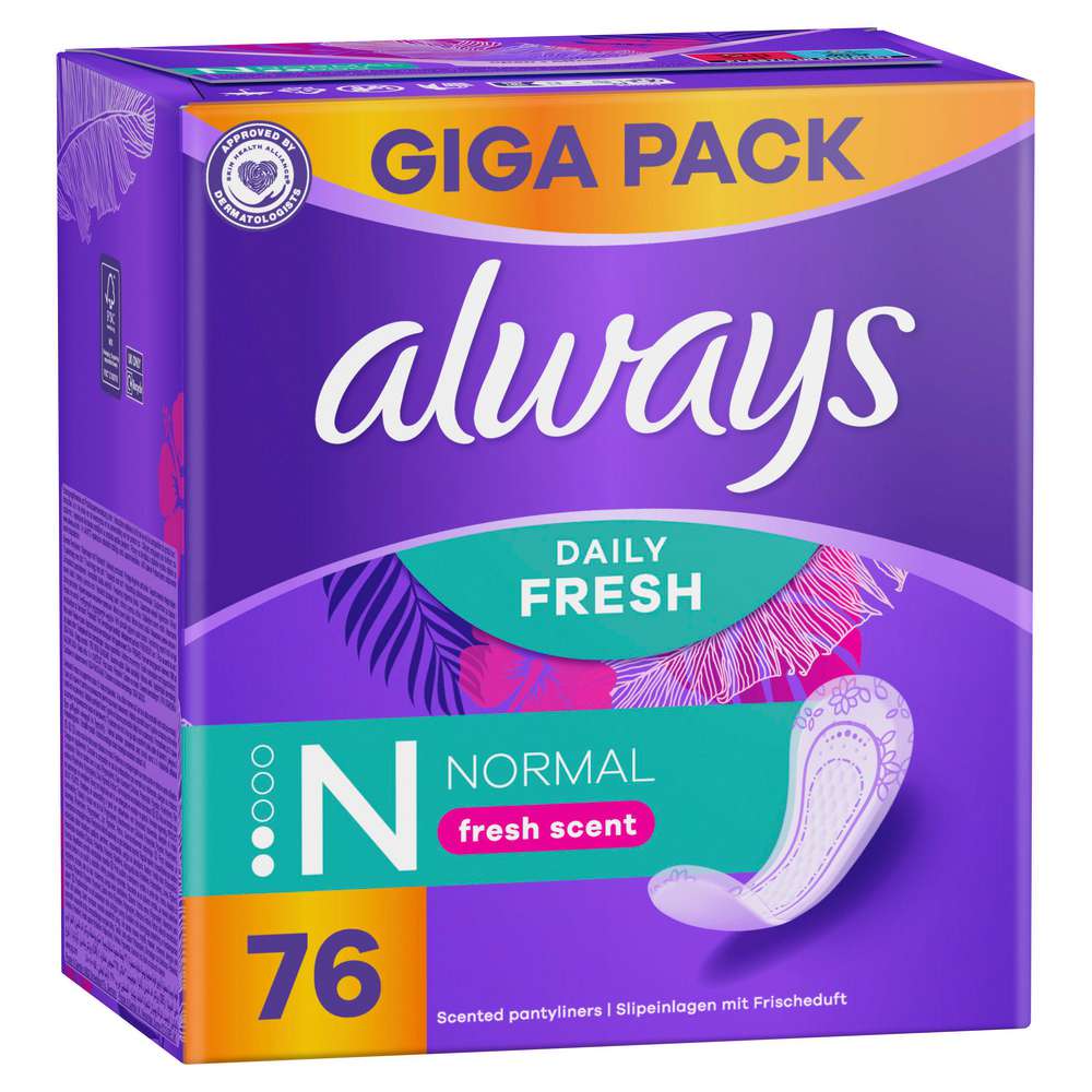 Produktabbildung Always Daily Fresh Slipeinlagen Normal