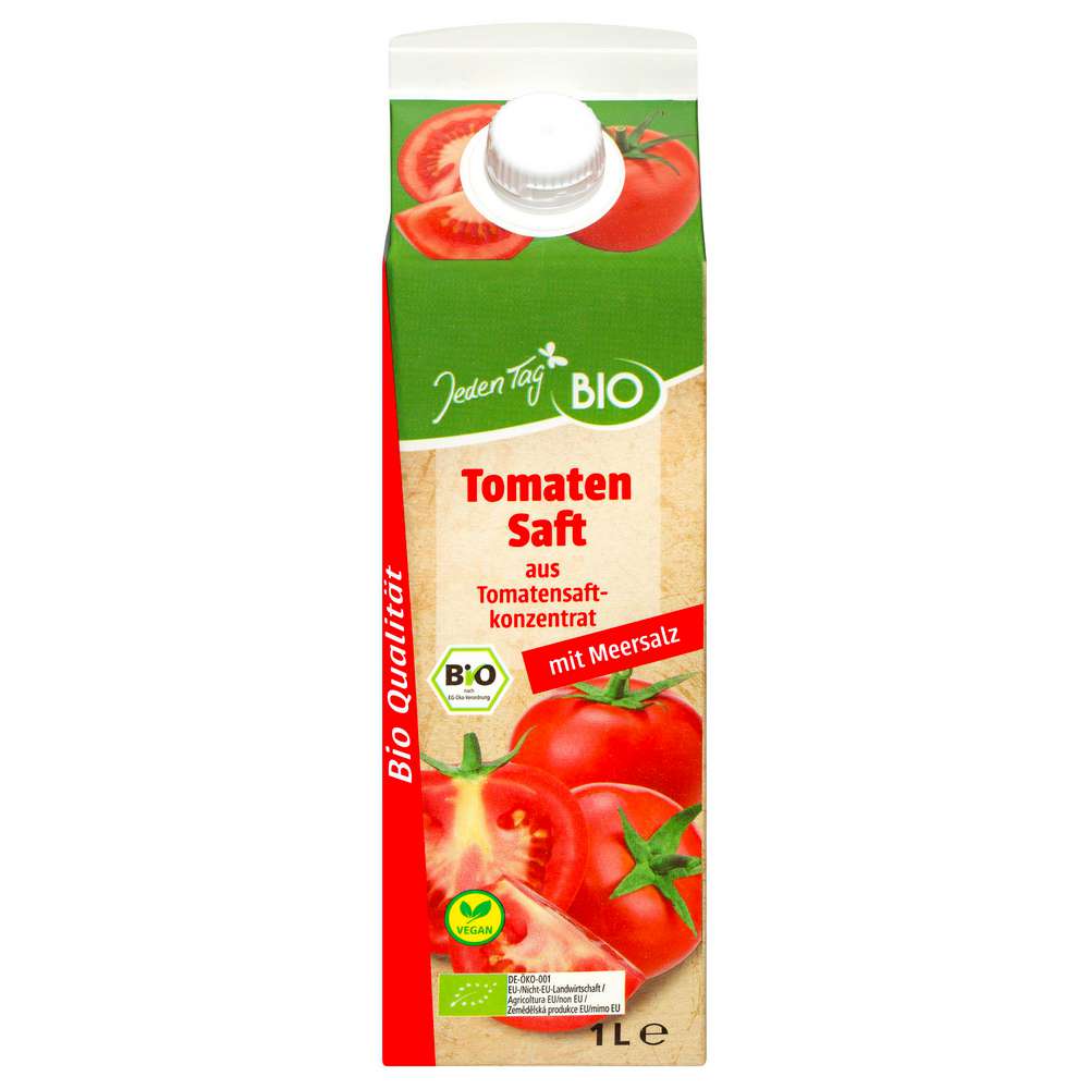 Produktabbildung Jeden Tag Bio Tomatensaft 