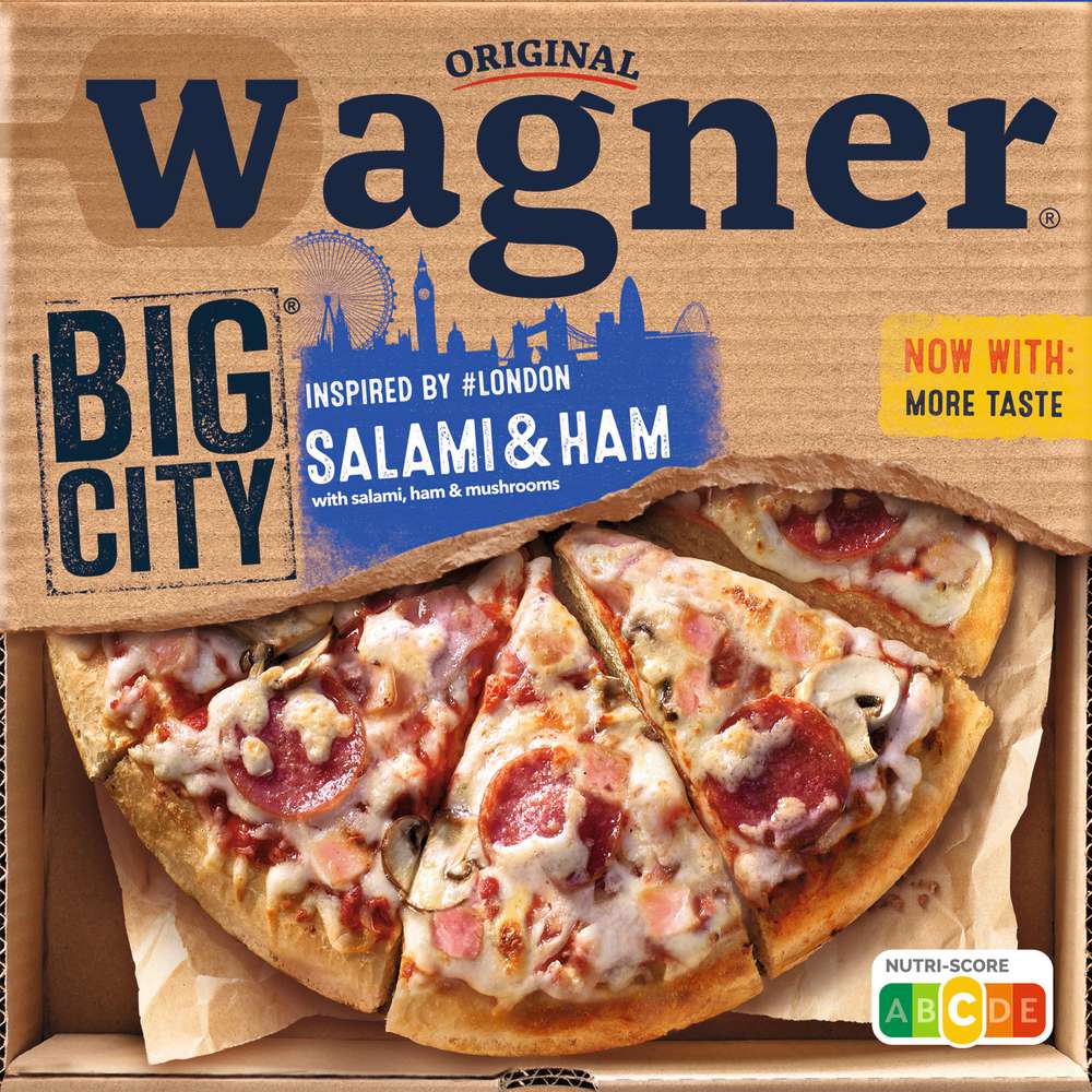 Produktabbildung Wagner Big City Pizza London, tiefgekühlt