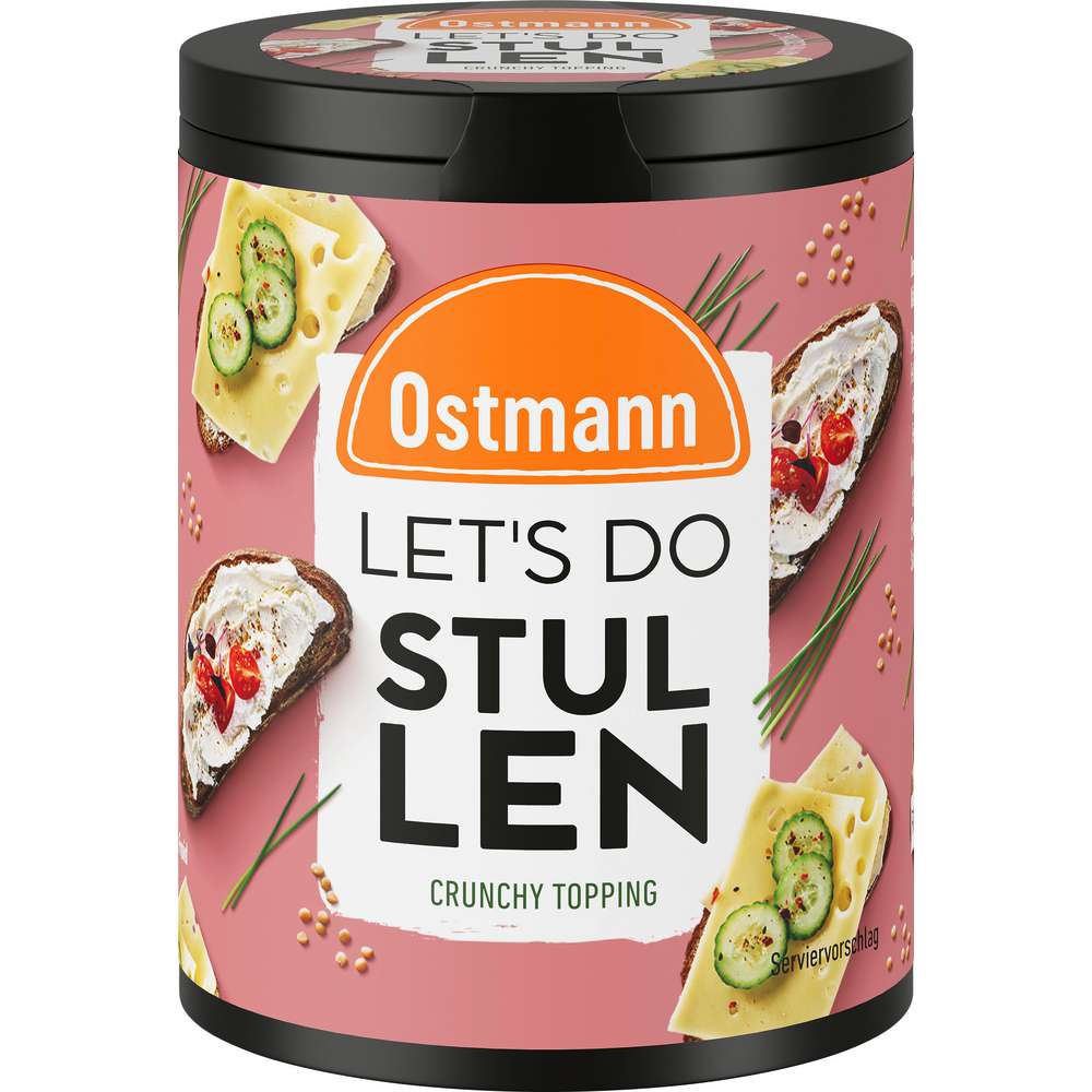Produktabbildung Ostmann Crunchy Topping Stullen, Let's Go