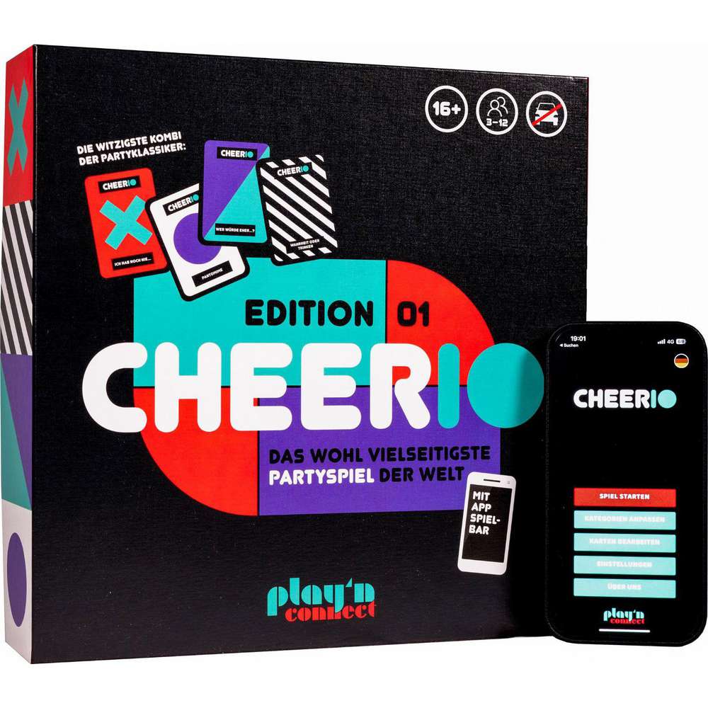 Produktabbildung Vedes Cheerio Partyspiel Adult