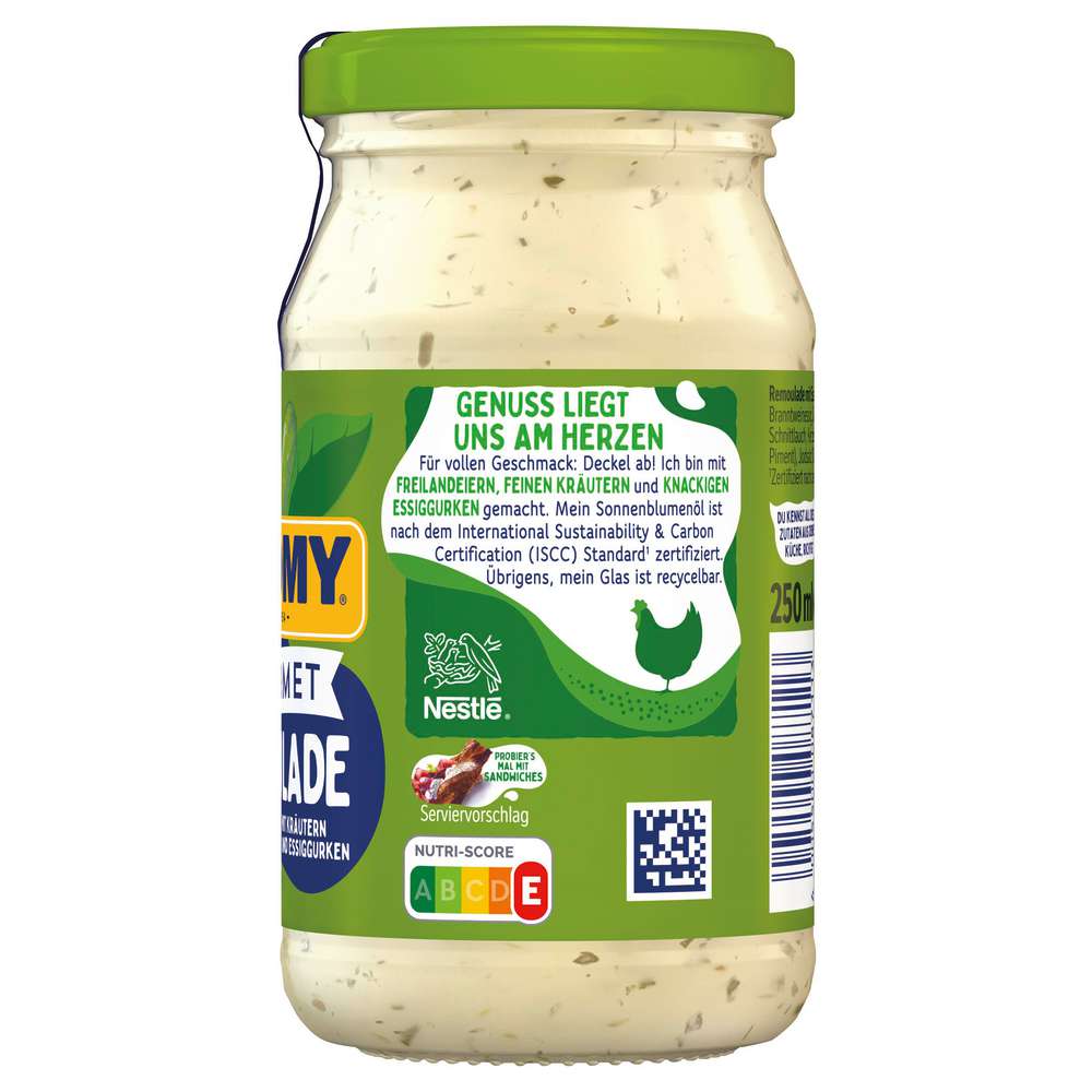 Produktabbildung Thomy Remoulade Gourmet, mit Kräuter und Essiggurke