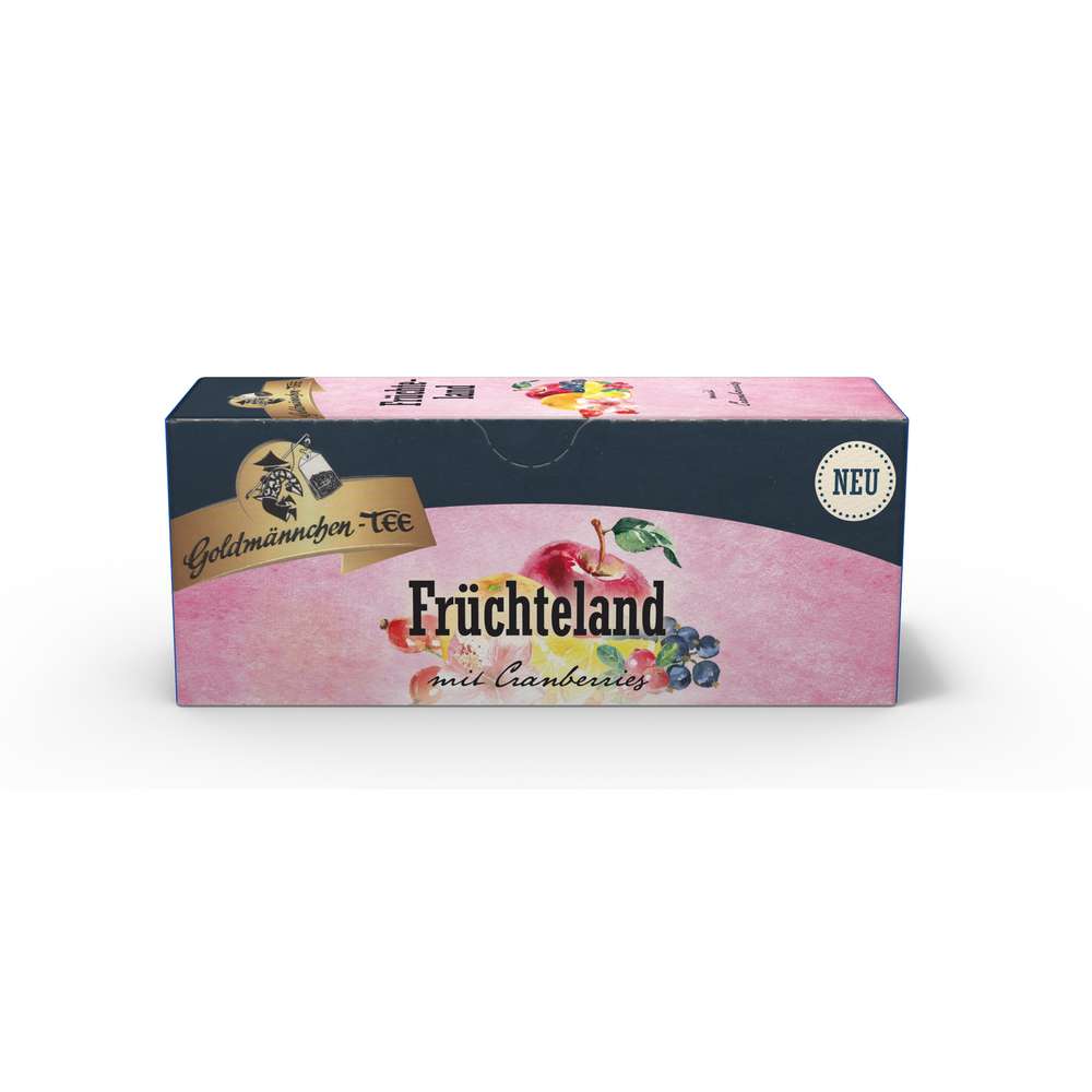 Produktabbildung Goldmännchen Früchte-Tee, Cranberries