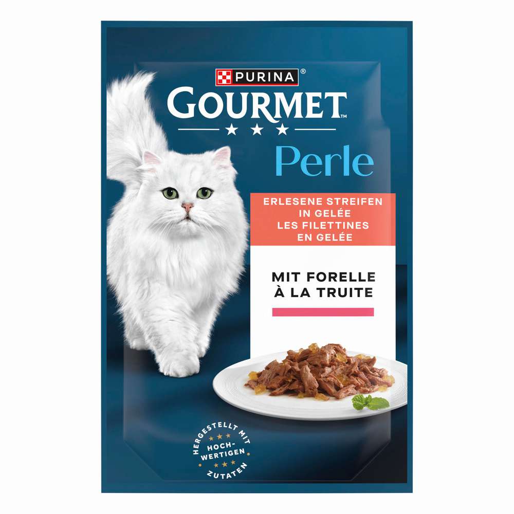 Produktabbildung Purina Katzen-Nassfutter Gourmet Perle, Forelle