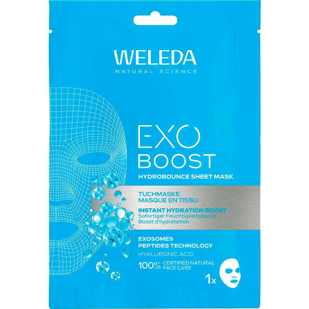 Produktabbildung Weleda Tuchmaske Exo Boost Hydra Bounce 