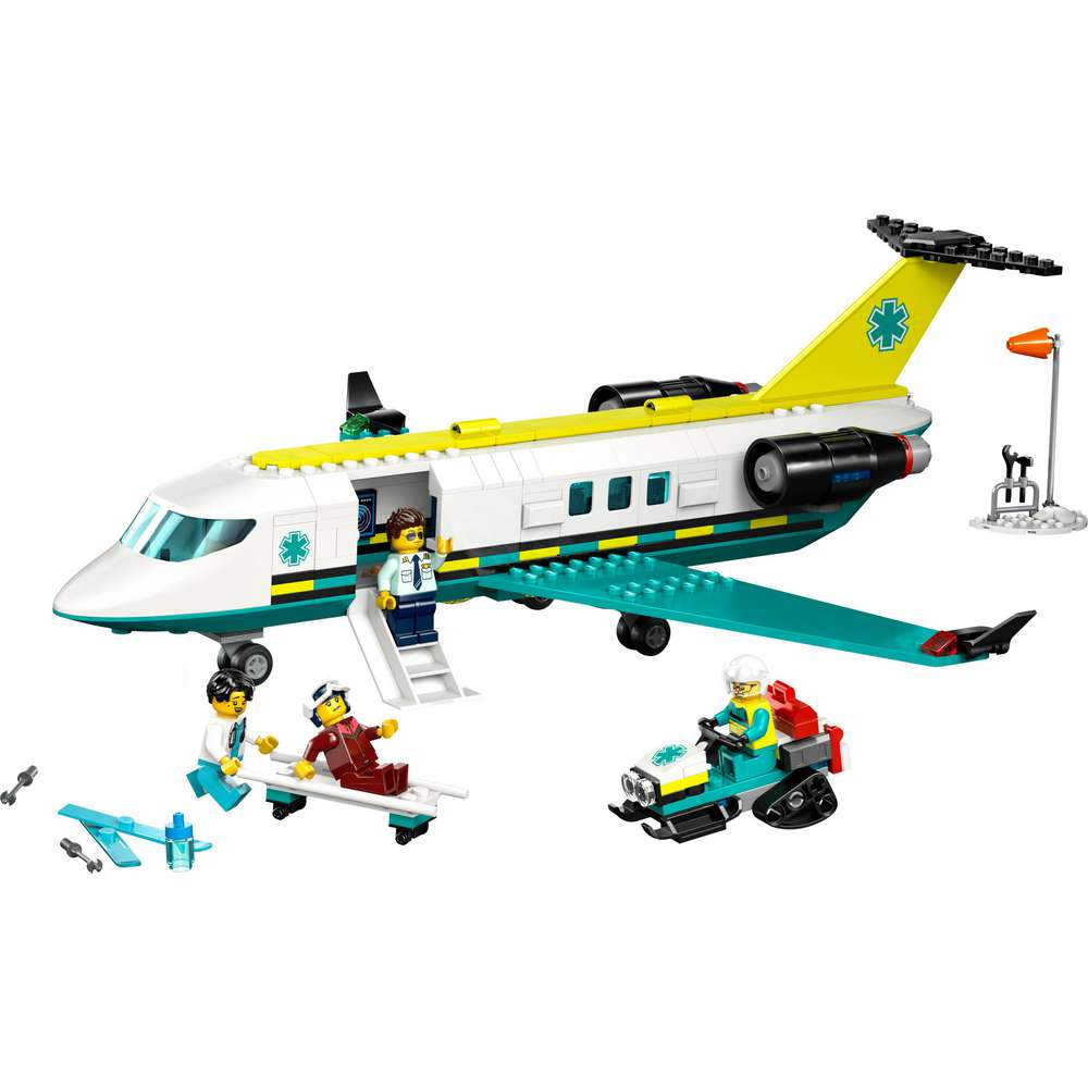Produktabbildung Lego LEGO City Notfallrettungsflugzeug 60465