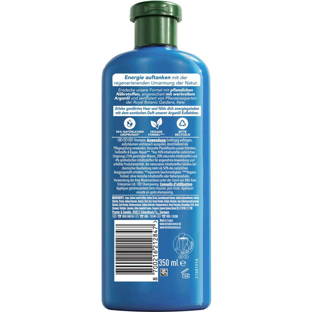 Produktabbildung Herbal Essences Haarshampoo Repair, Arganöl