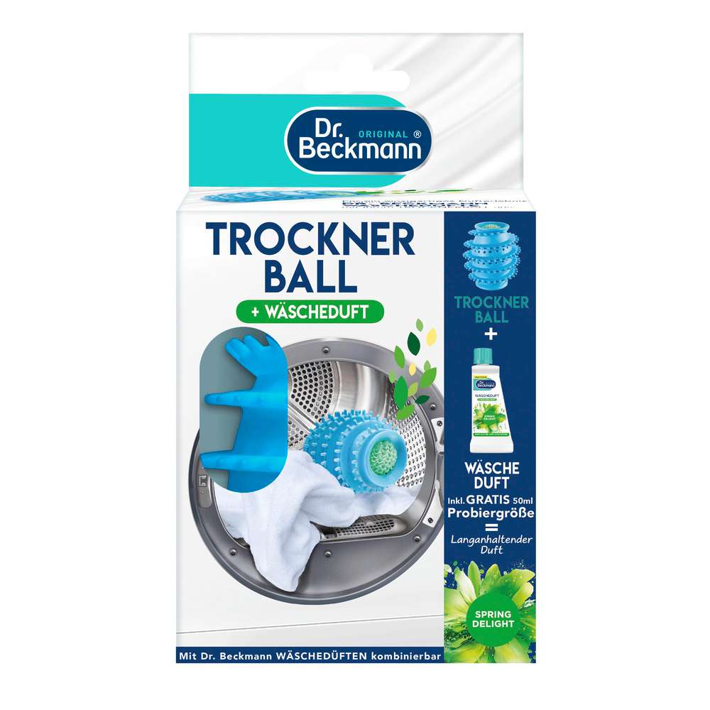 Produktabbildung Dr. Beckmann Trocknerball + Wäsche Duft