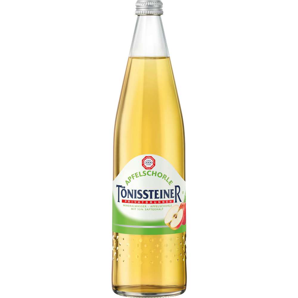 Produktabbildung Tönissteiner Apfelschorle