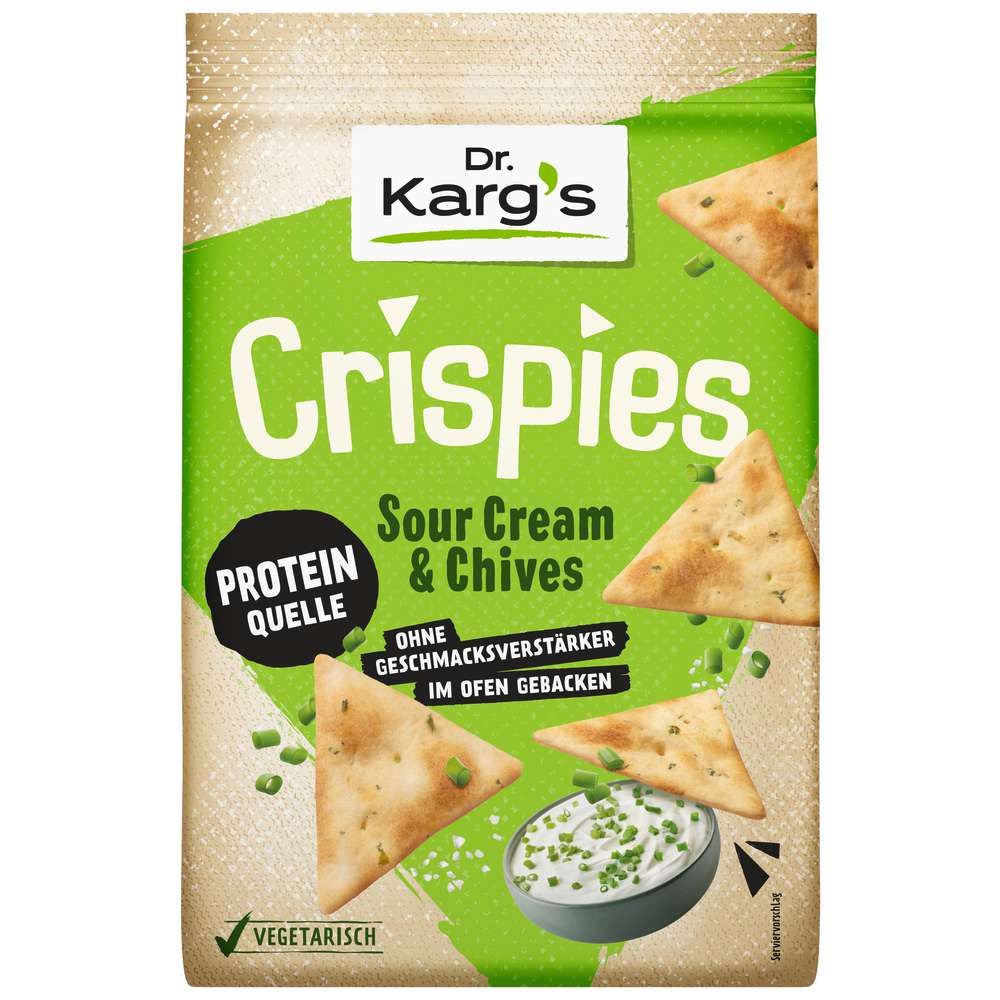 Produktabbildung Dr. Karg's Crispies Sour Cream & Chives