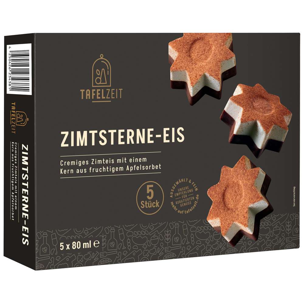 Produktabbildung  Zimtsterne-Eis