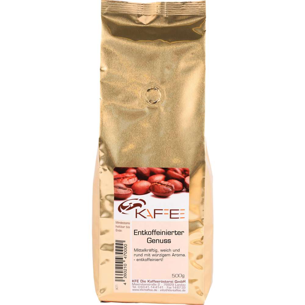 Produktabbildung KFE Kaffee Entkoffeinierter Genuss