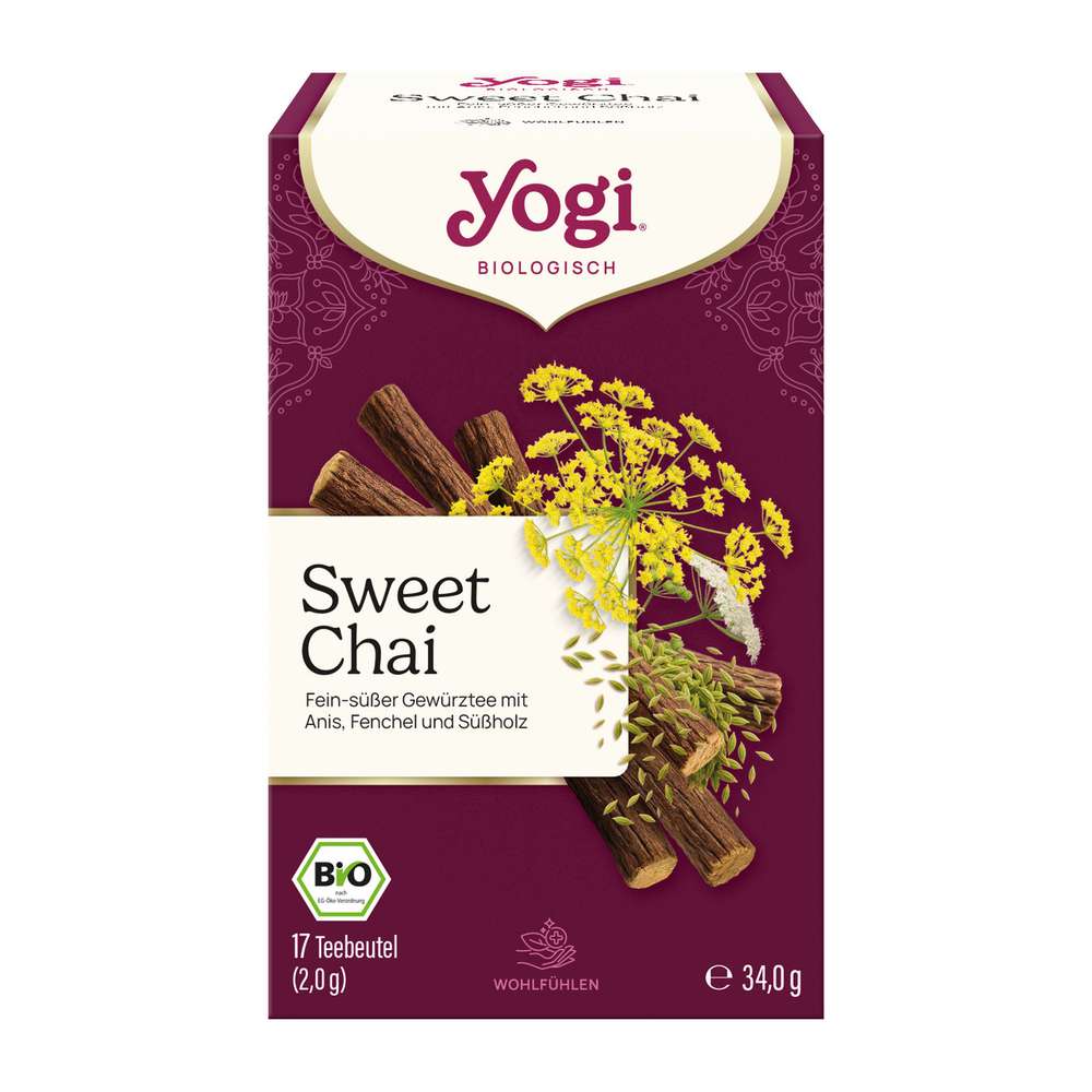 Produktabbildung Yogi Tea Bio Tee Sweet Chai