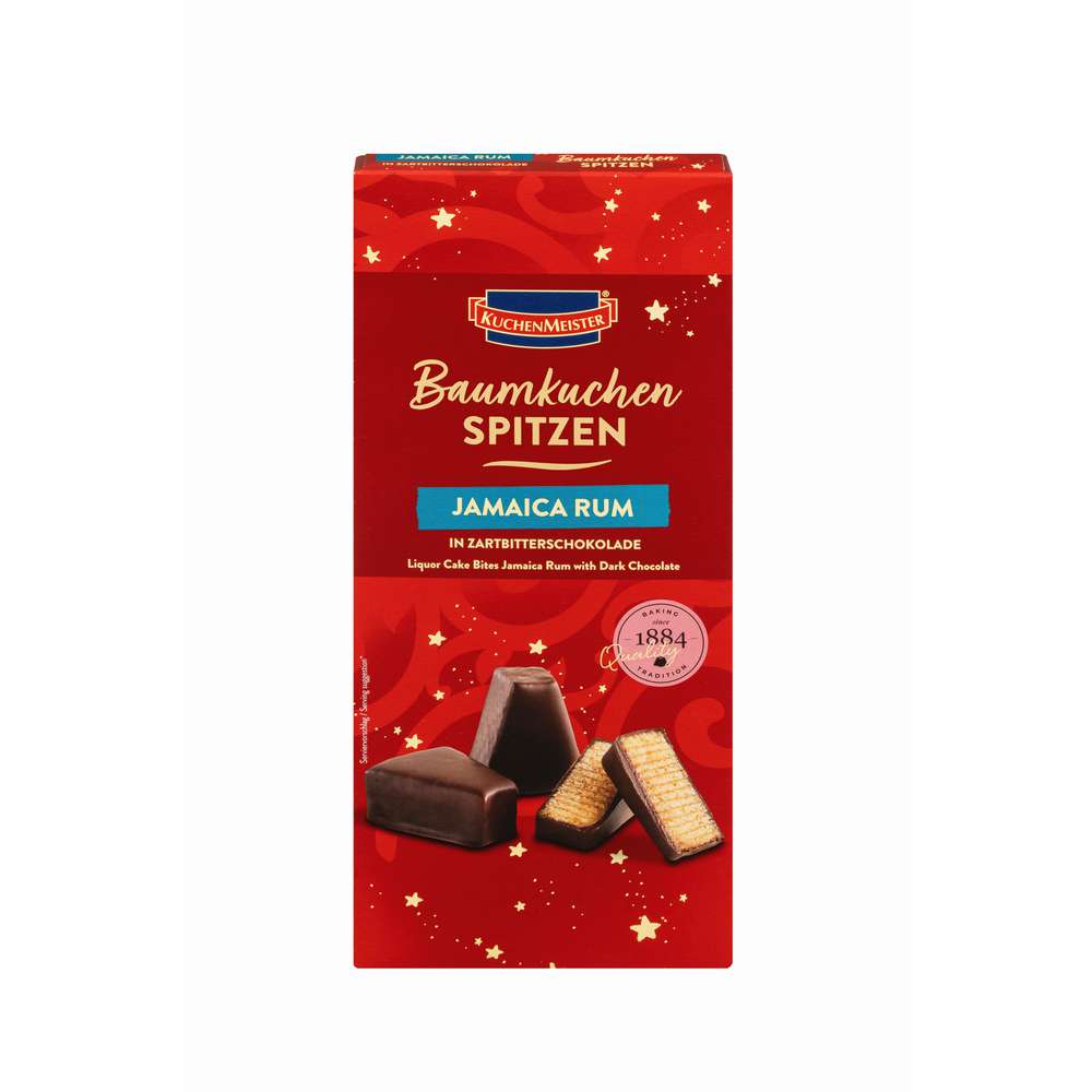 Produktabbildung KuchenMeister Baumkuchen-Spitzen, Rum