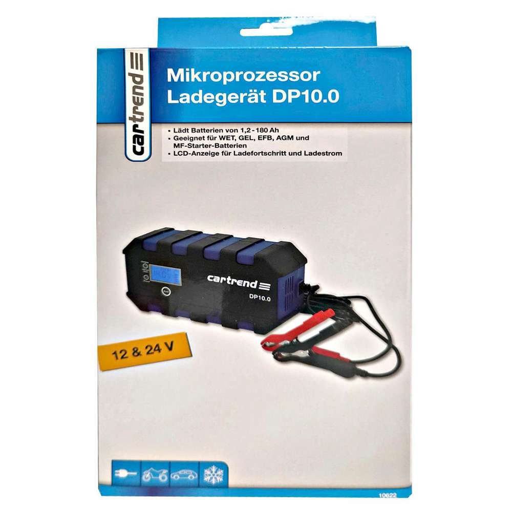 Produktabbildung Cartrend Microprozessor Ladegerät DP 10.1