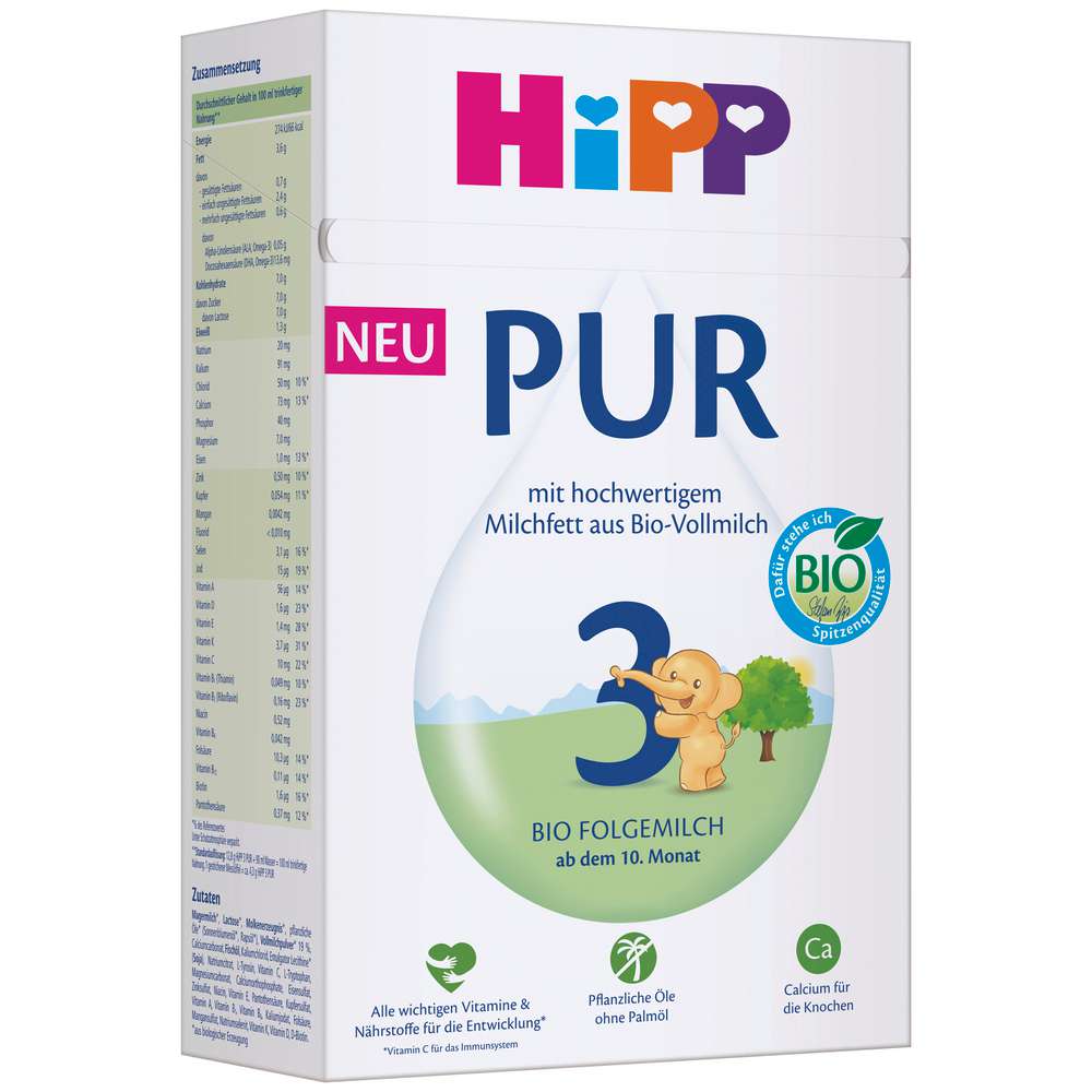 Produktabbildung Hipp  3 PUR Bio Folgemilch