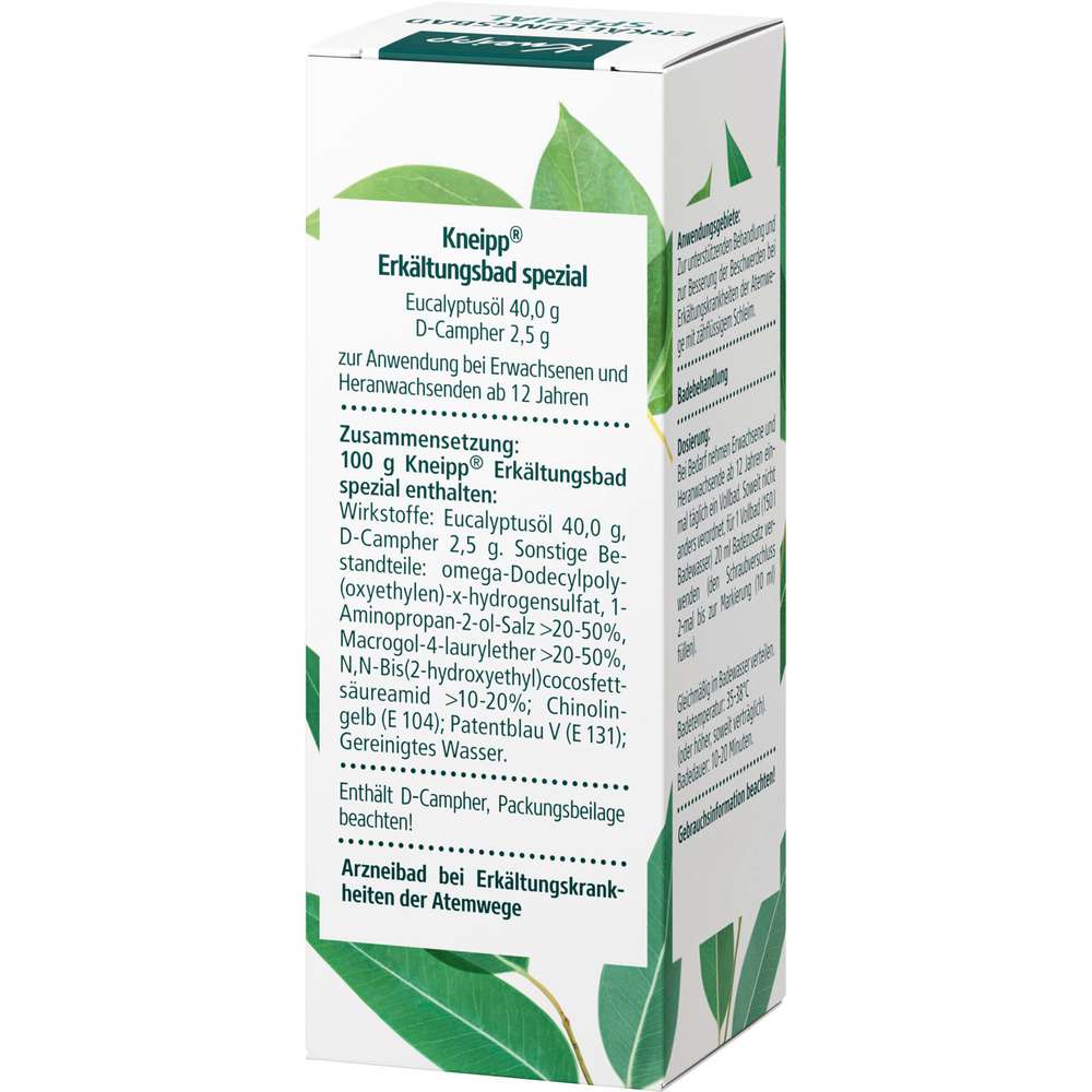 Produktabbildung Kneipp Erkältungsbad Arzneibad, Spezial