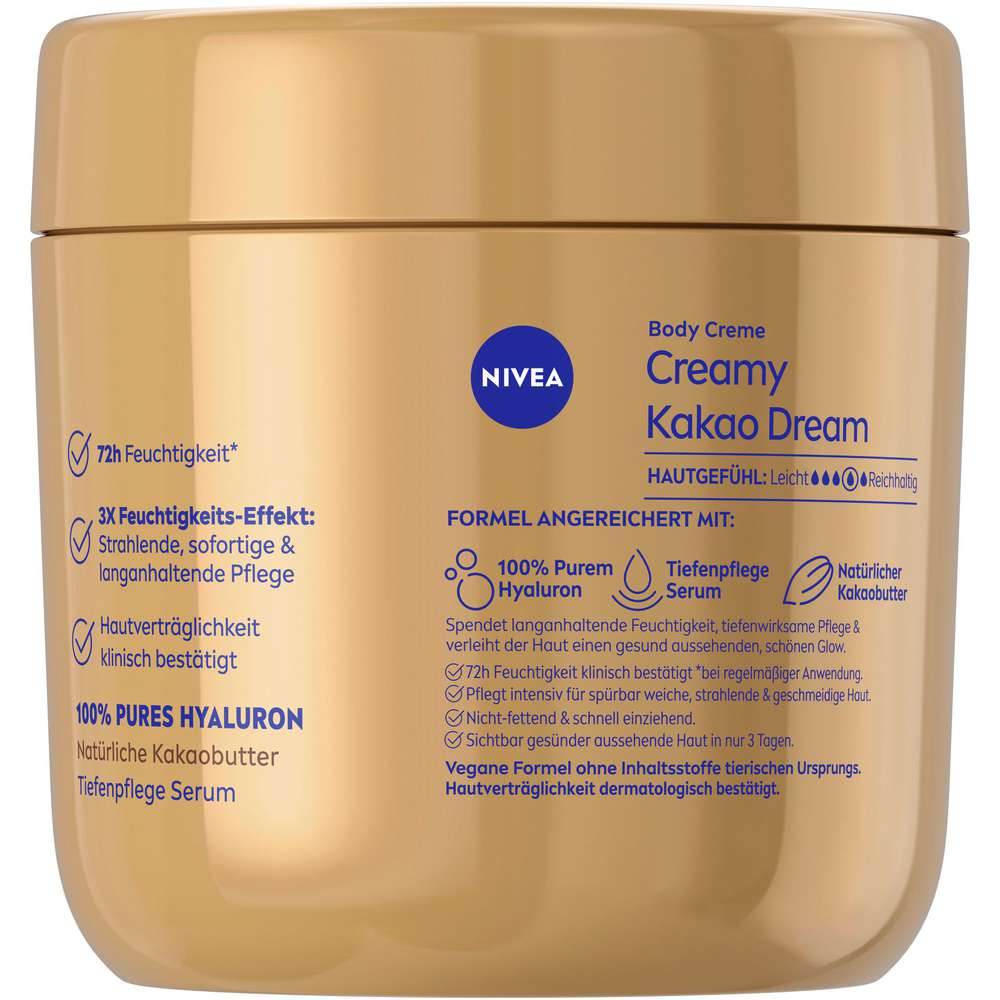 Produktabbildung Nivea Bodycreme, Creamy Kakao