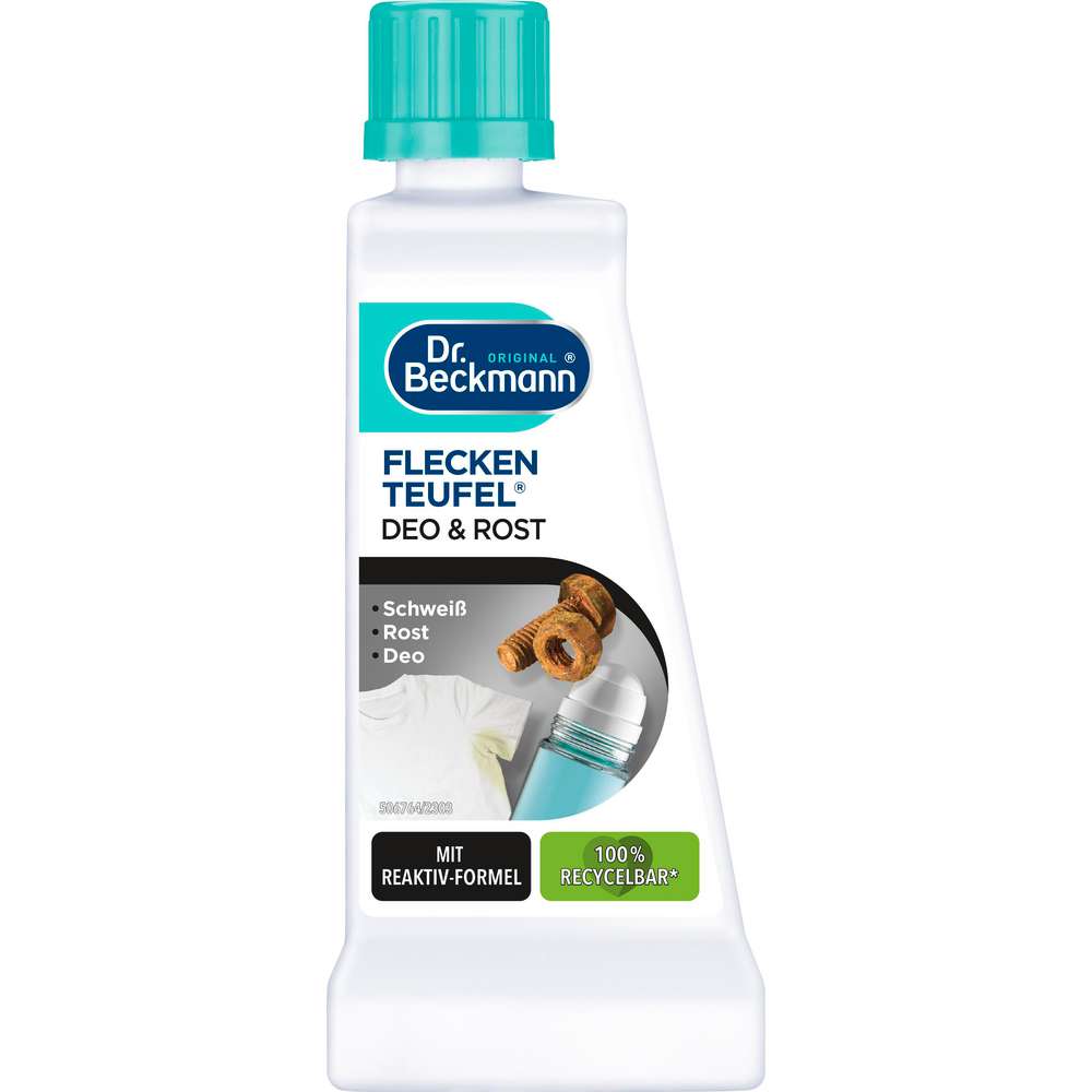 Produktabbildung Dr. Beckmann Fleckenteufel Fleckenentferner, Rost & Deo