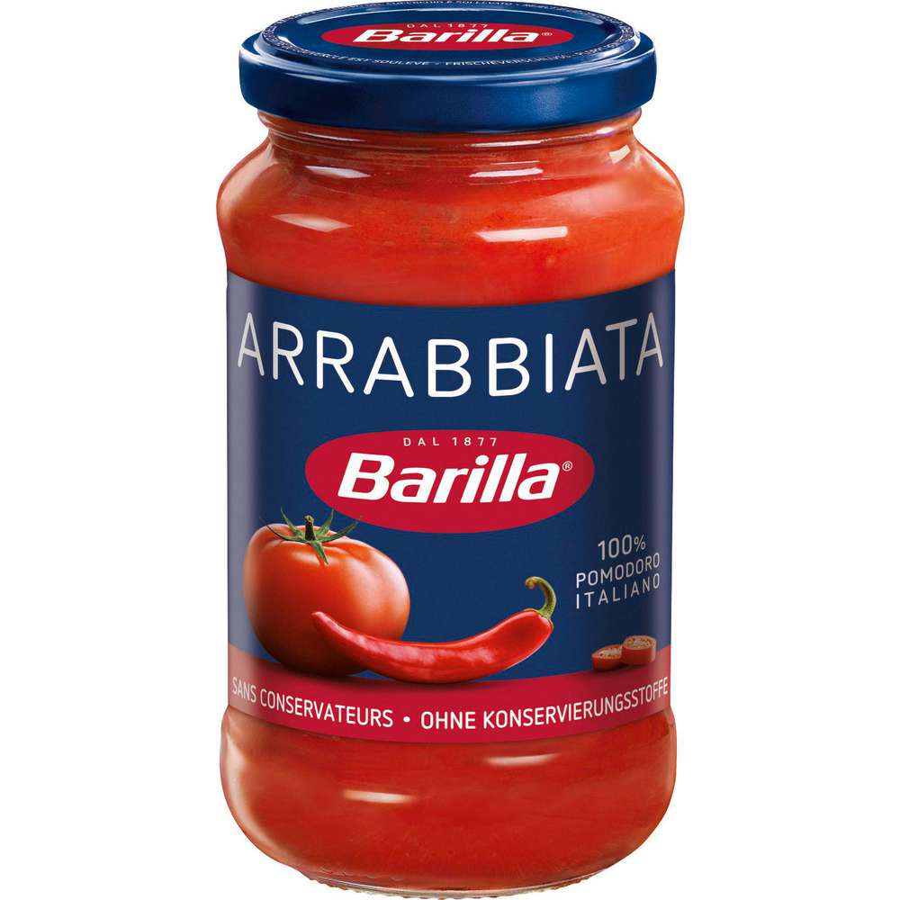 Produktabbildung Barilla Pasta Sauce Arrabiata mit Tomaten & Peperoncino