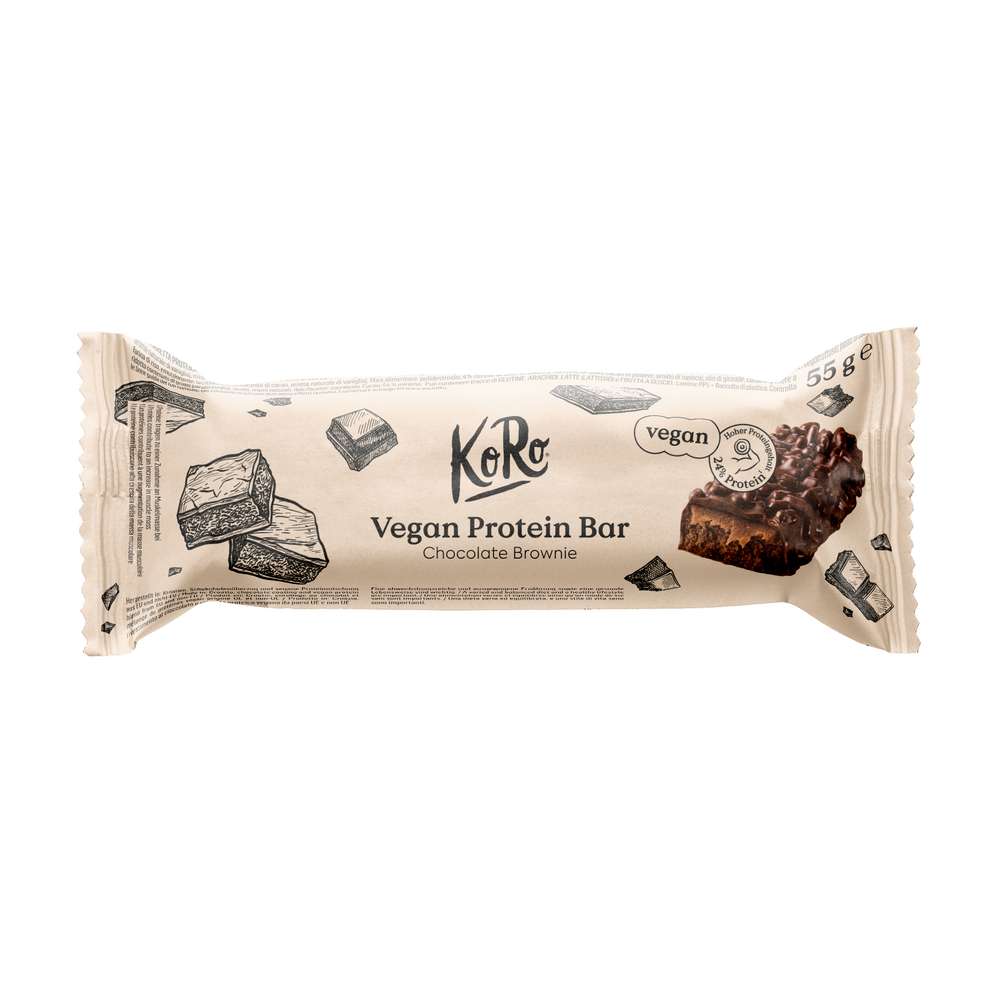 Produktabbildung KoRo Veganer Proteinriegel Brownie