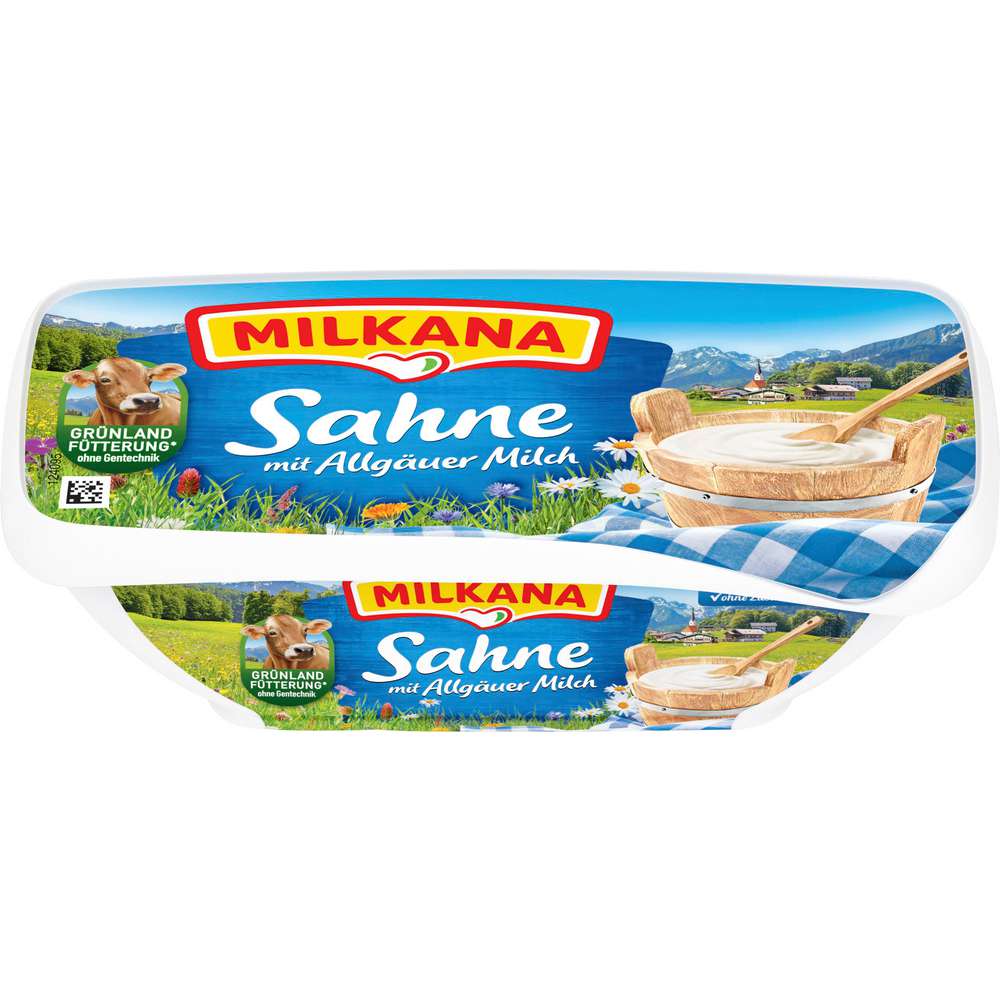 Produktabbildung Milkana Schmelzkäse, Sahne mit Allgäuer Milch