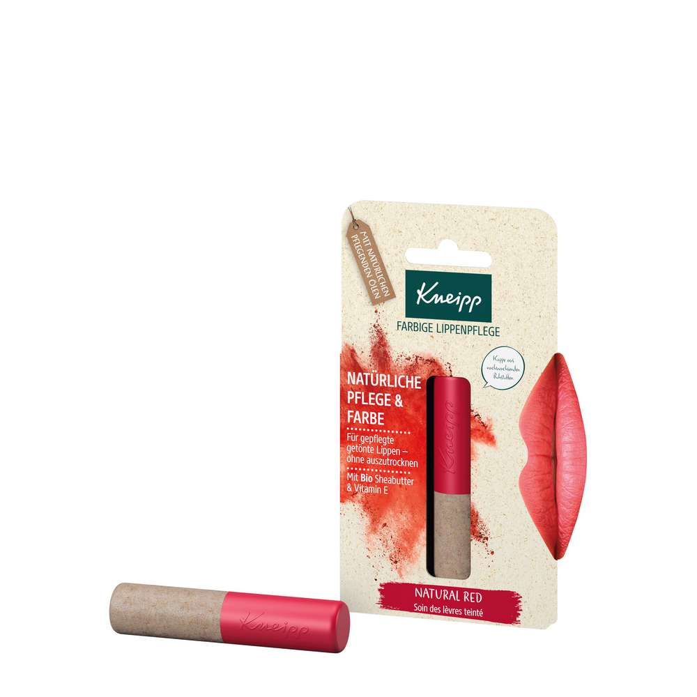 Produktabbildung Kneipp Farbige Lippenpflege, Natural Red