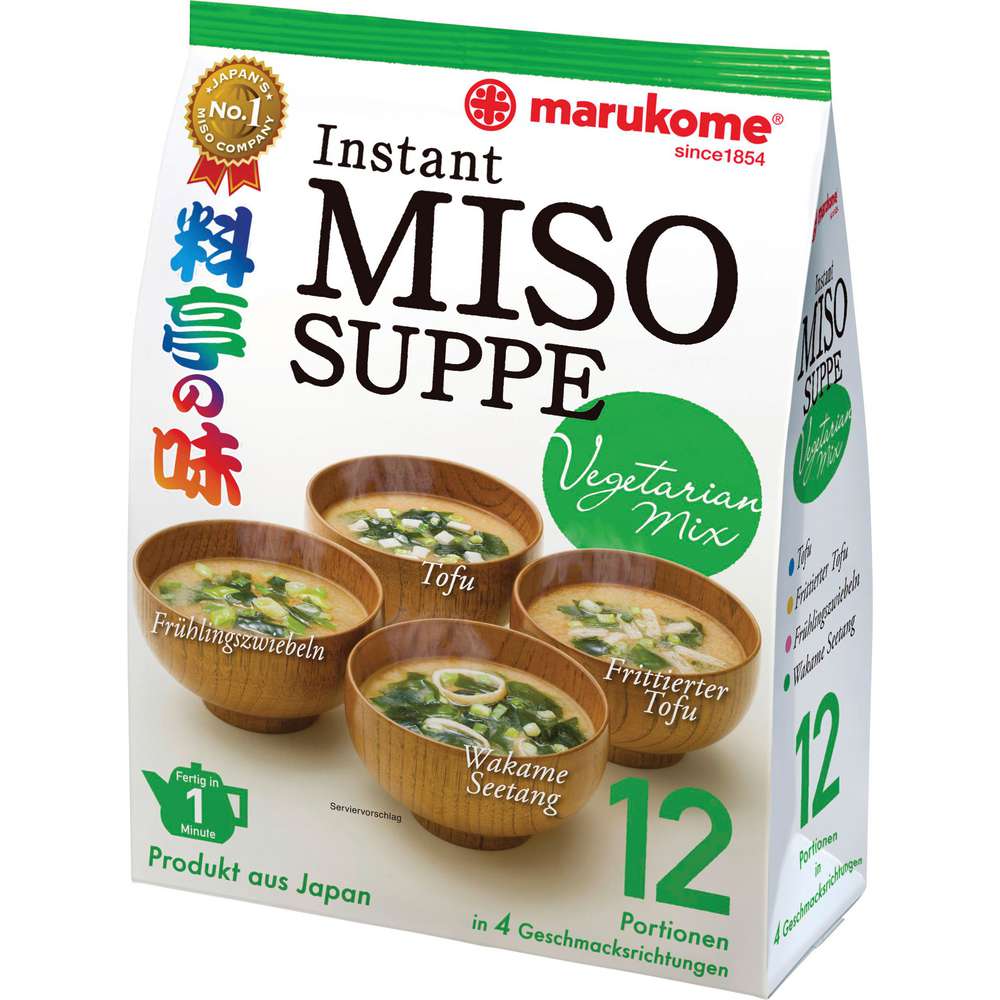 Produktabbildung Marukome Miso-Suppenpaste, Vegetarisch