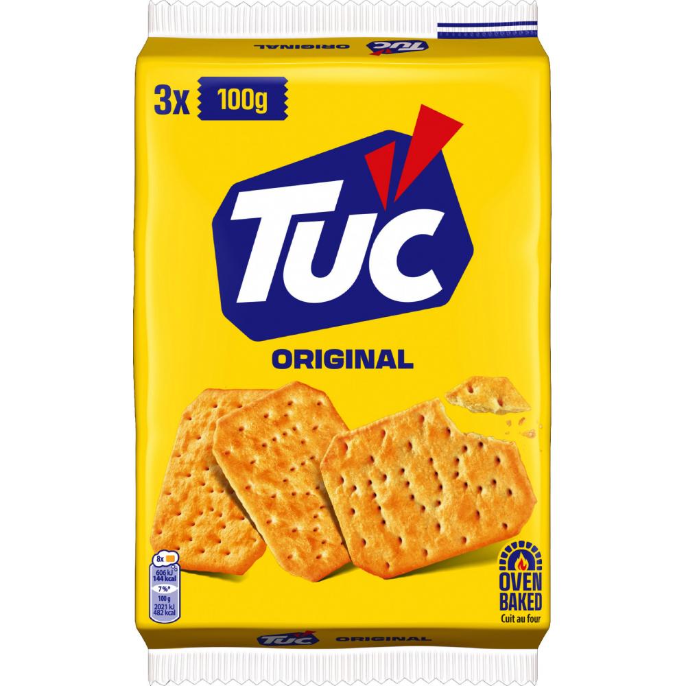 Produktabbildung keine Marke Tuc Cracker, 3 x 100 g
