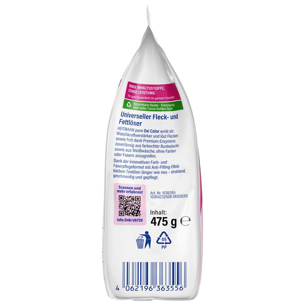 Produktabbildung Heitmann Fleckenentferner Pure Oxi Color