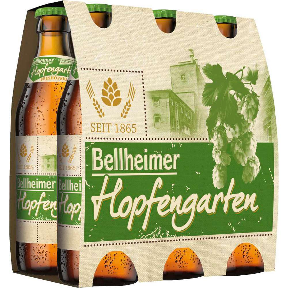 Produktabbildung Bellheimer Bier, Hopfengarten
