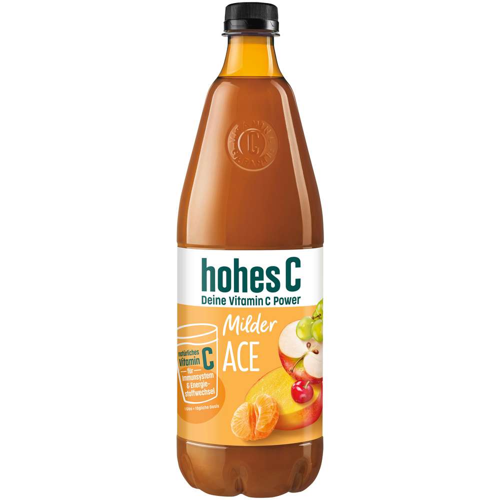 Produktabbildung hohes C Milder ACE Saft, Deine Vitamin C Power