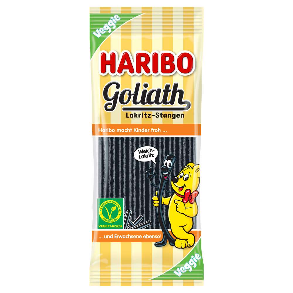 Produktabbildung Haribo Goliath Lakritz Stangen