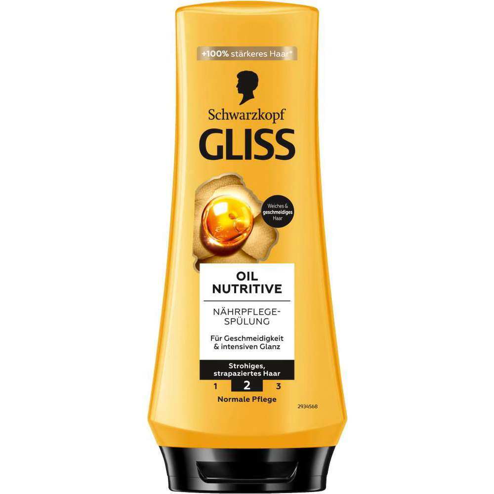 Produktabbildung Schwarzkopf Gliss Kur Haarspülung, Oil Nutritive
