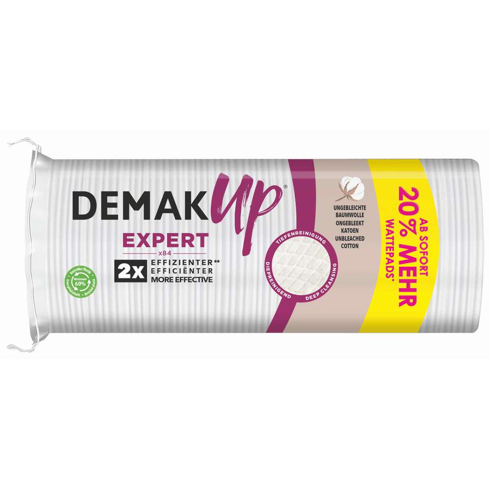 Produktabbildung Demak'Up Abschminkpads Expert + 20%