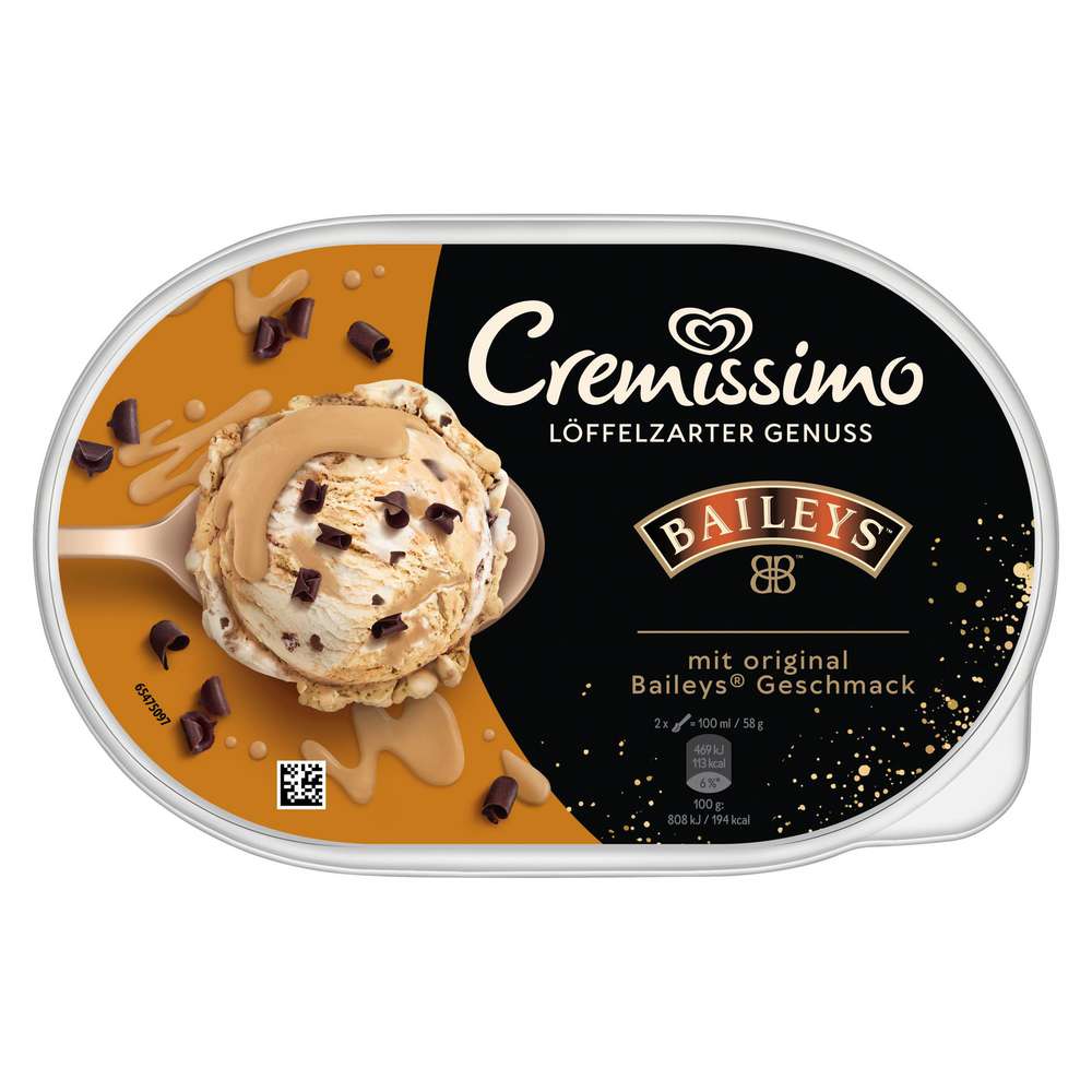 Produktabbildung Langnese Eis Cremissimo, Baileys
