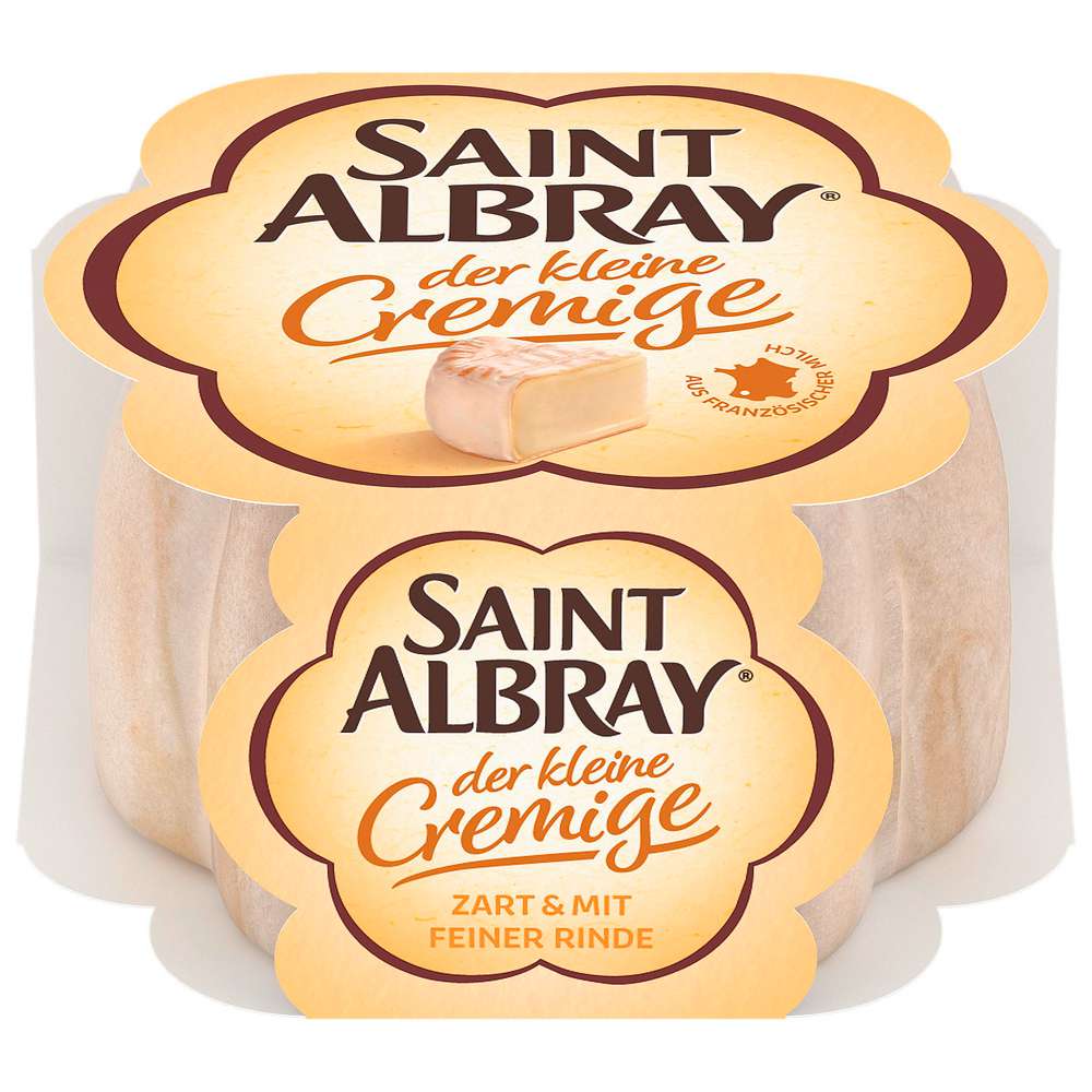 Produktabbildung Saint Albray Weichkäse, der kleine Cremige