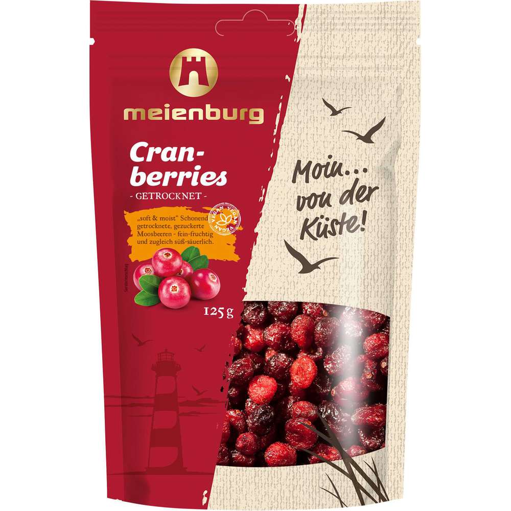 Produktabbildung Meienburg Cranberries, getrocknet