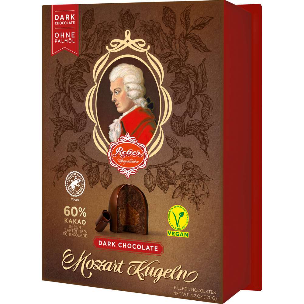 Produktabbildung Reber Mozart Kugeln, Dark Chocolate