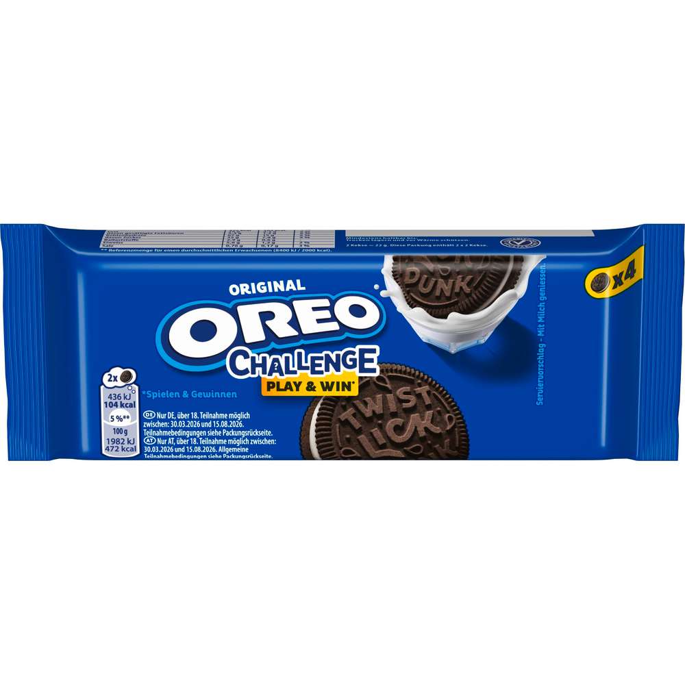 Produktabbildung Oreo Kekse, Vanille