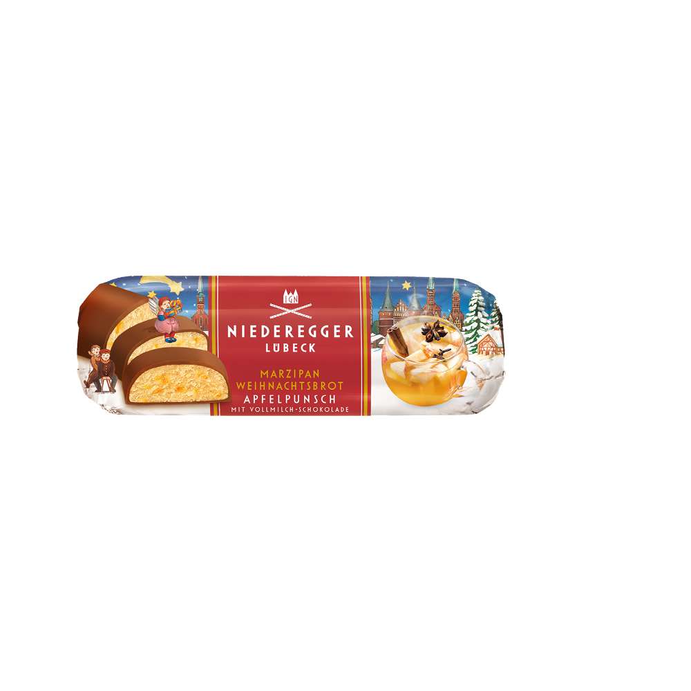 Produktabbildung Niederegger Marzipan Weihnachtsbrot, Apfelpunsch