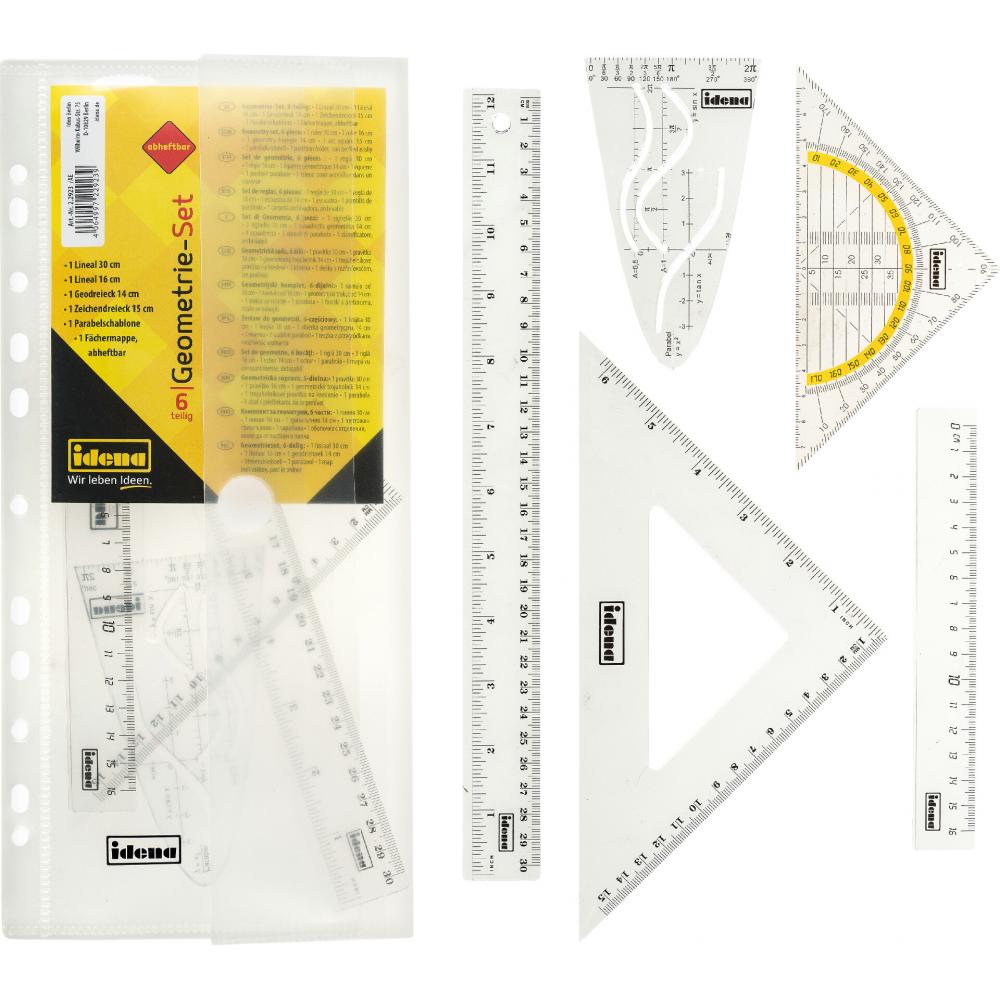 Produktabbildung keine Marke Geometrie-Set, 6-teiliges-Set