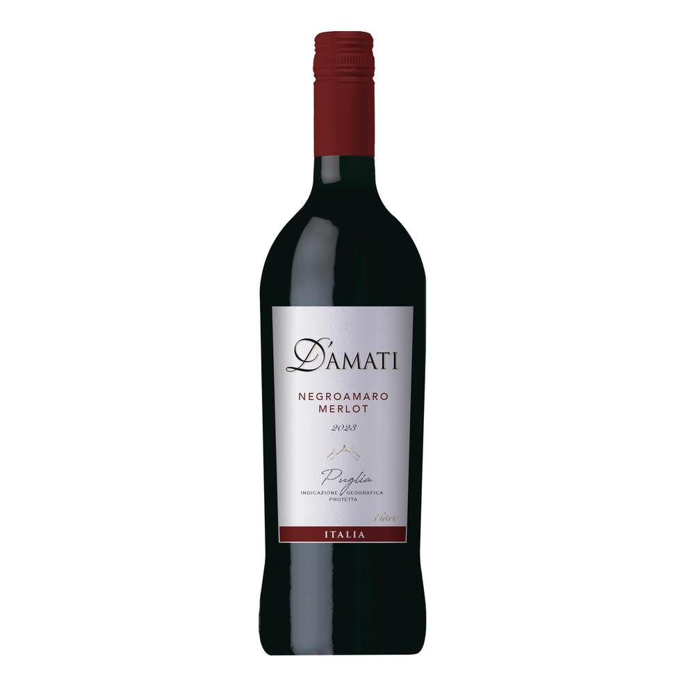 Produktabbildung D'Amati Nero d'Avola Merlot, Rotwein