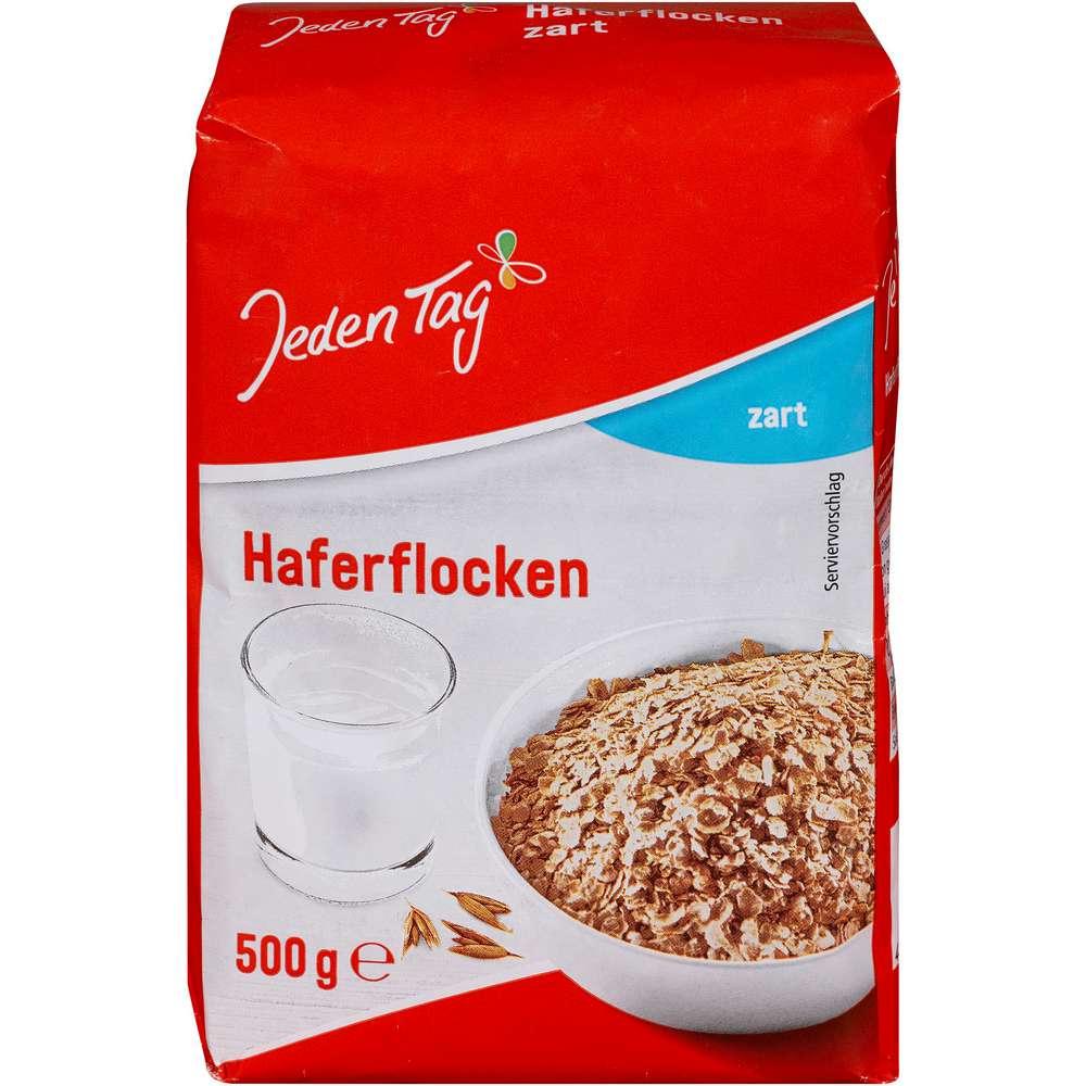 Produktabbildung Jeden Tag Haferflocken, zart