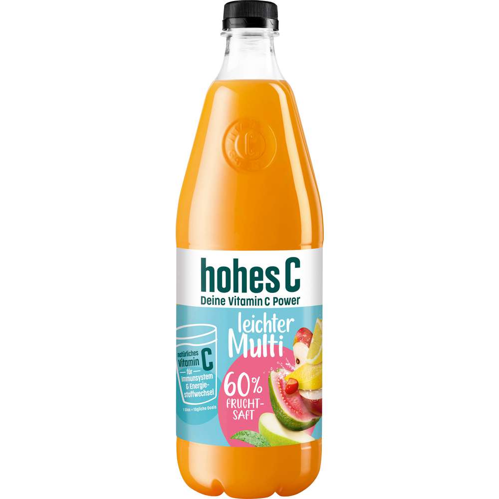 Produktabbildung hohes C Leichter Gelber Multivitaminsaft